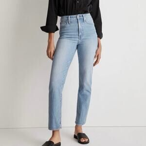 Madewell The Perfect Vintage Straight Leg Jean Ferman Wash Size 28